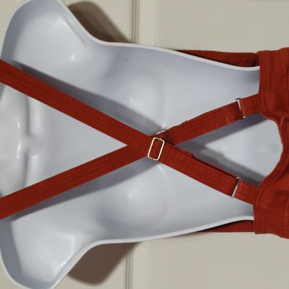 Dollhouse Rust colored wide leg jumpsuit - Picture 8 of 15